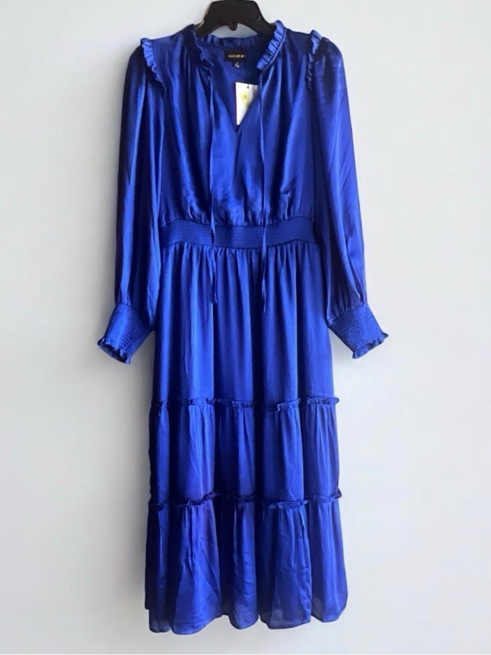 Sugarlips - Small - NWT - Cobalt Blue Midi Dress